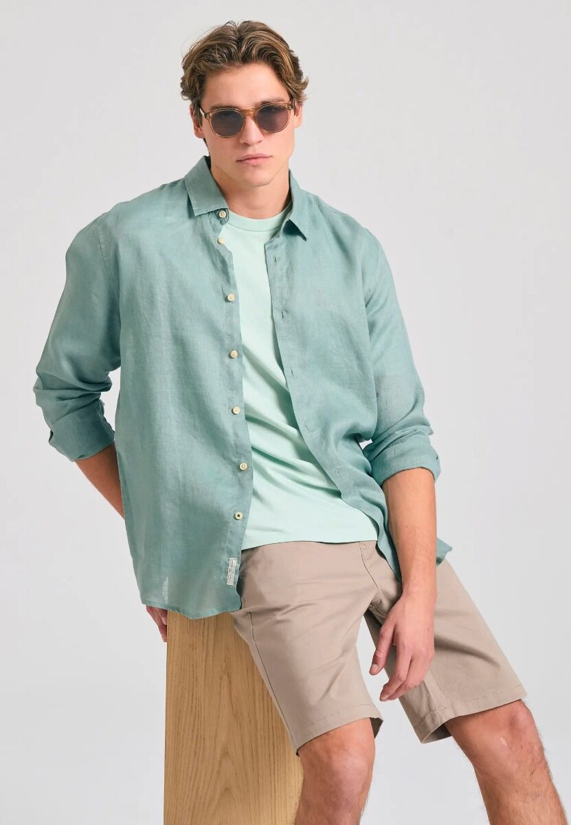 Funky Buddha Ανδρική Βερμούδα Chino FBM011-001-03