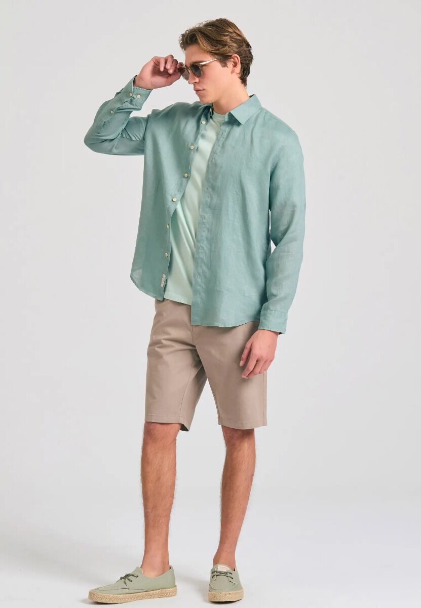 Funky Buddha Ανδρική Βερμούδα Chino FBM011-001-03