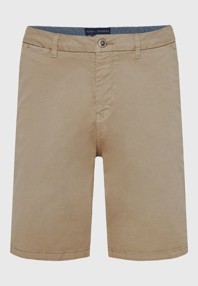 Funky Buddha Ανδρική Βερμούδα Chino FBM011-001-03