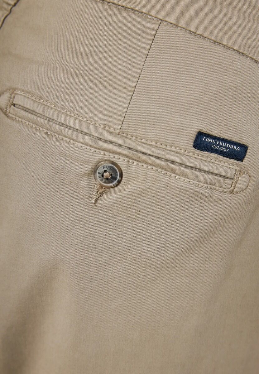 Funky Buddha Ανδρική Βερμούδα Chino FBM011-001-03