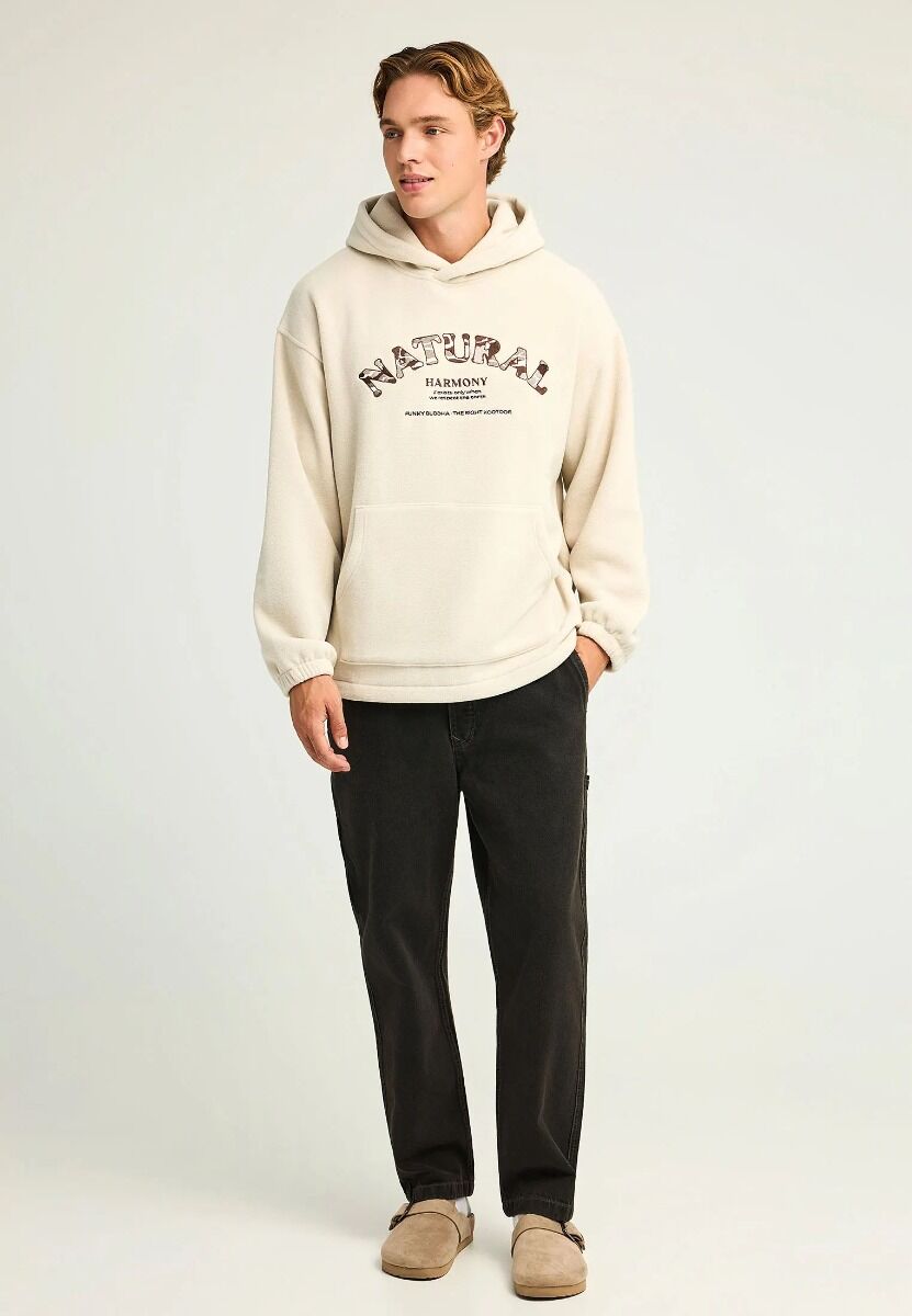 Funky Buddha Sustainable ανδρικό φούτερ με κουκούλα FBM012-053-06