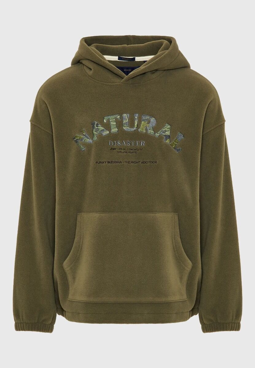 Funky Buddha Sustainable ανδρικό φούτερ με κουκούλα FBM012-053-06