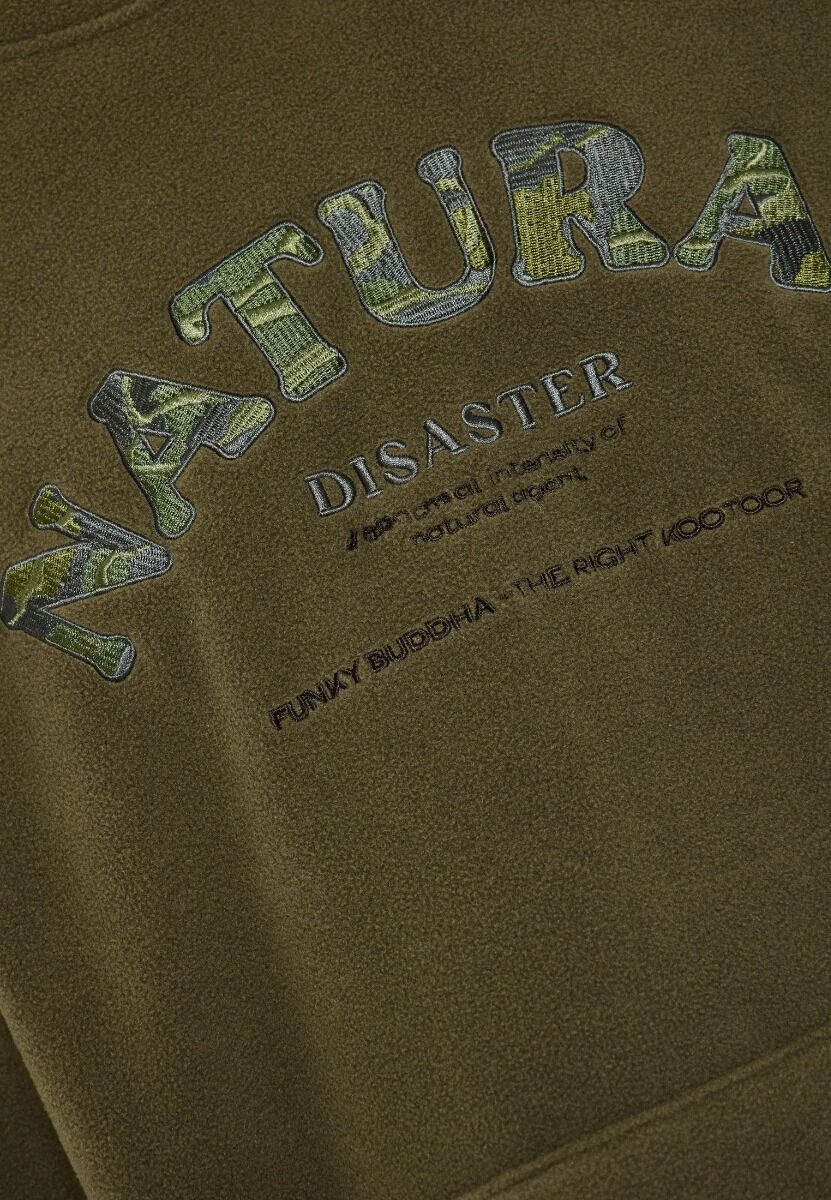 Funky Buddha Sustainable ανδρικό φούτερ με κουκούλα FBM012-053-06