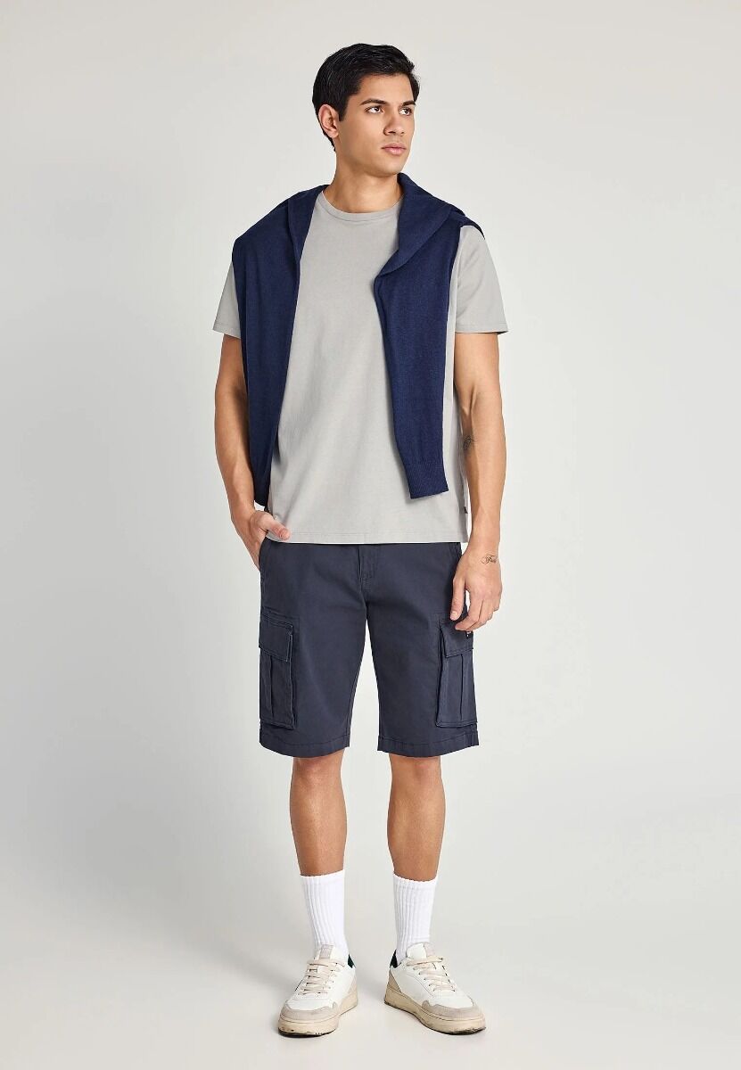 Funky Buddha Ανδρική cargo βερμούδα FBM013-002-03