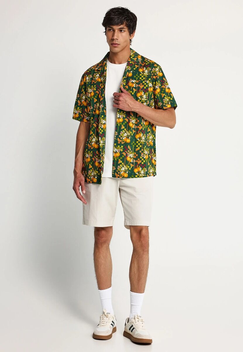 Funky Buddha Ανδρική Chino Βερμούδα FBM013-006-03