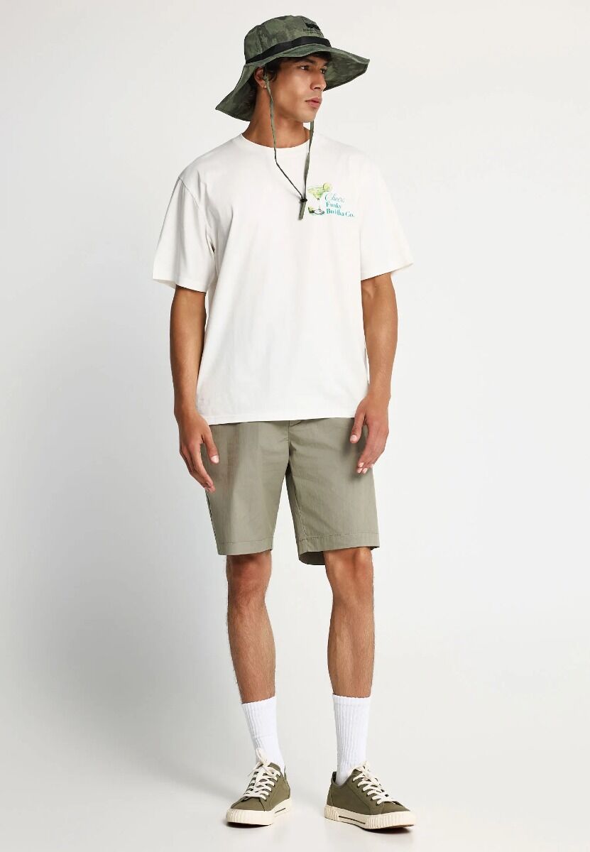 Funky Buddha Ανδρική Chino Bερμούδα FBM013-006-03