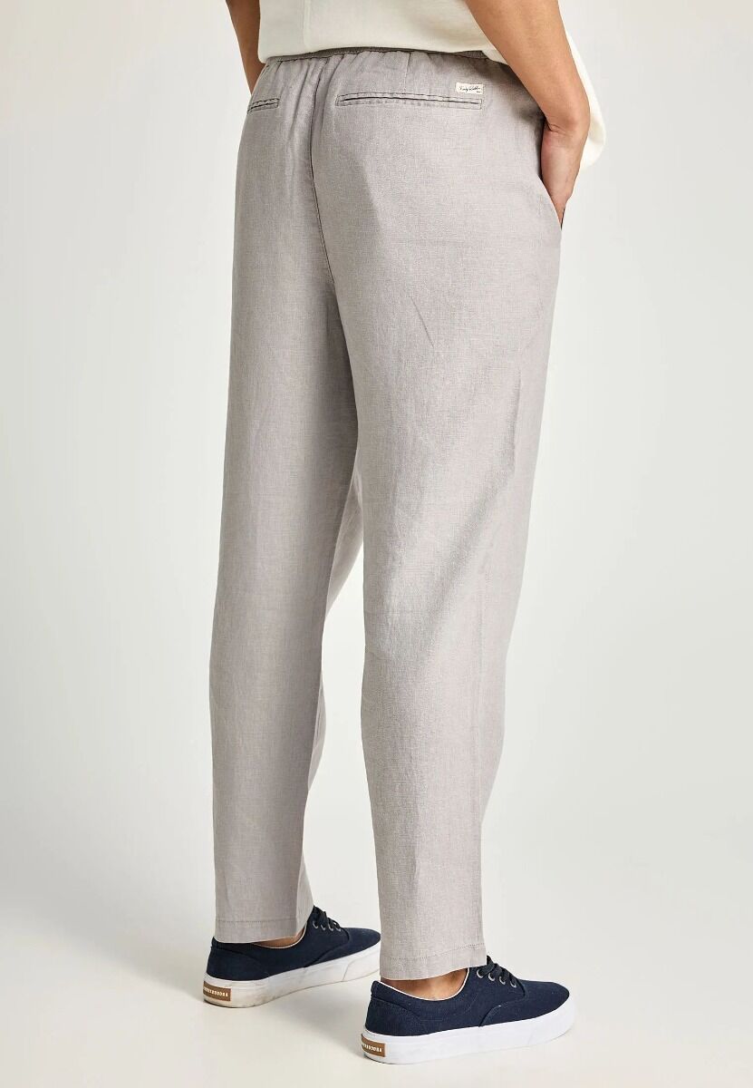 Funky Buddha Ανδρικό comfort fit λινό chino παντελόνι FBM013-011-02