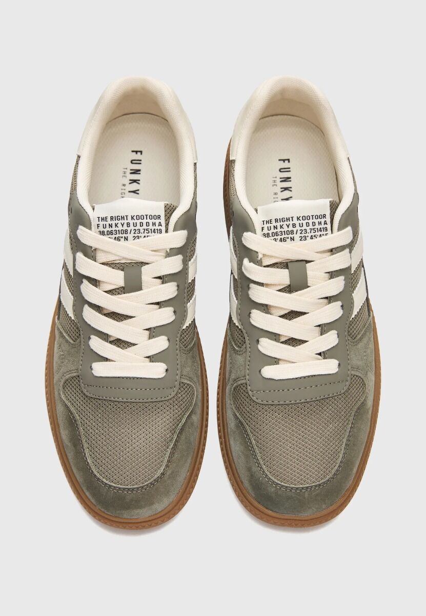 Funky Buddha Ανδρικά suede retro style sneakers FBM013-033-08