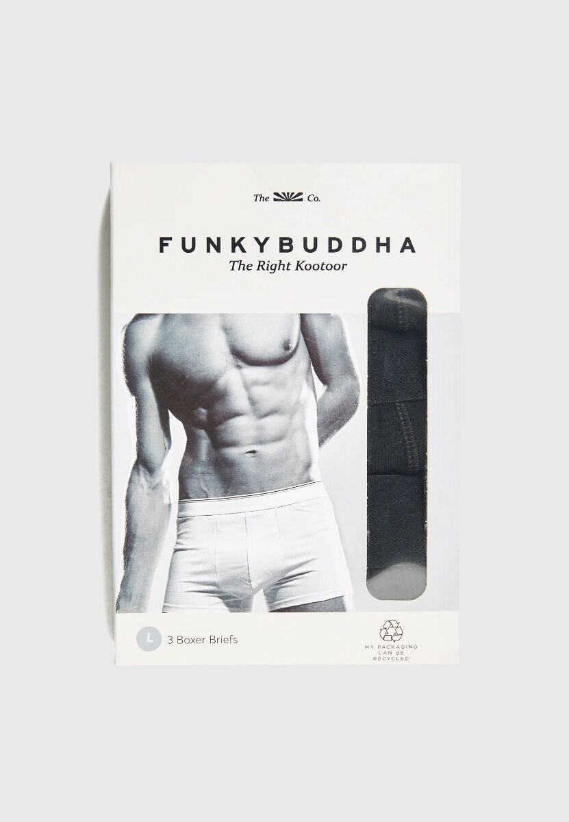 Funky Buddha Εσώρουχα boxer (3-pack) FBM013-080-10