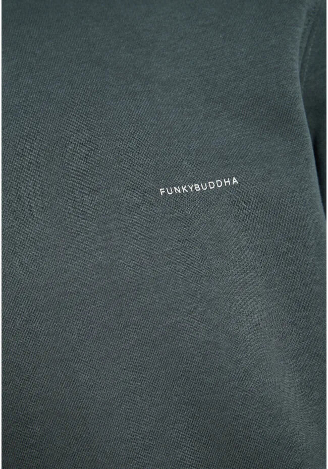 Funky Buddha Ανδρική φούτερ μπλούζα FBM014-003-06