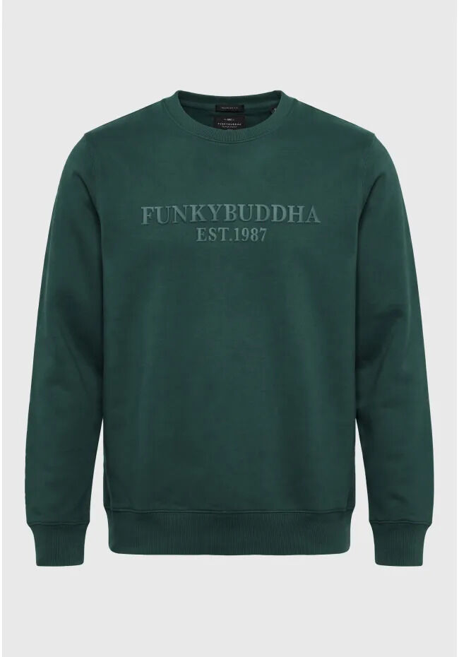 Funky Buddha Ανδρική φούτερ μπλούζα FBM014-004-06