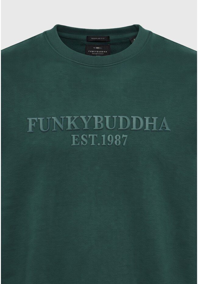 Funky Buddha Ανδρική φούτερ μπλούζα FBM014-004-06