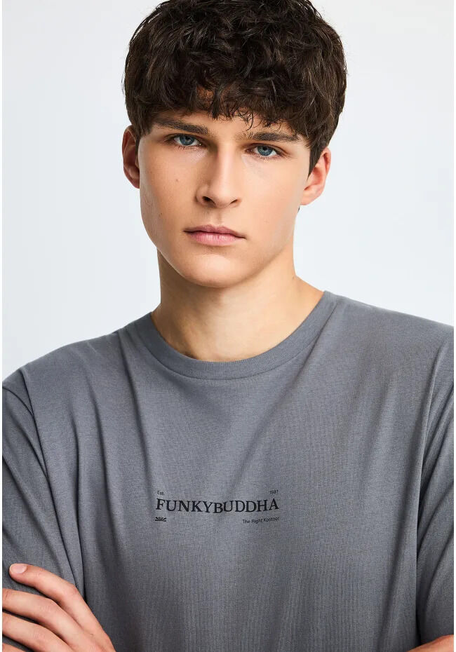Funky Buddha Ανδρικό longsleeve t-shirt FBM014-005-07