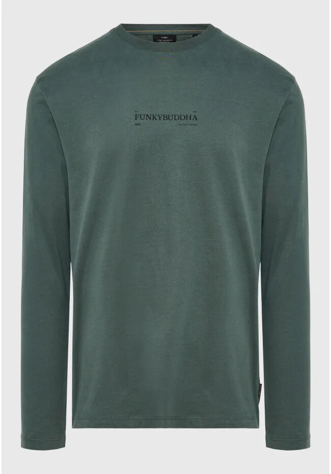 Funky Buddha Ανδρικό longsleeve t-shirt FBM014-005-07
