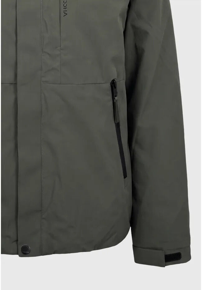 Funky Buddha Ανδρικό casual μπουφάν με κουκούλα FBM014-008-01