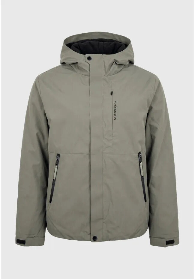 Funky Buddha Ανδρικό casual μπουφάν με κουκούλα FBM014-008-01