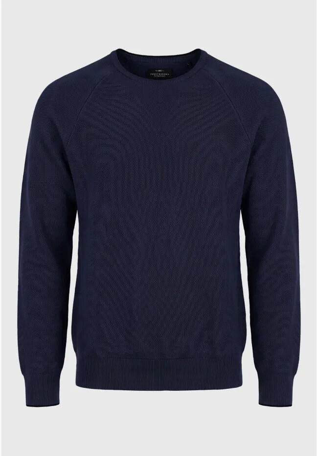 Funky Buddha Πλεκτό πουλόβερ με raglan μανίκια FBM014-015-09