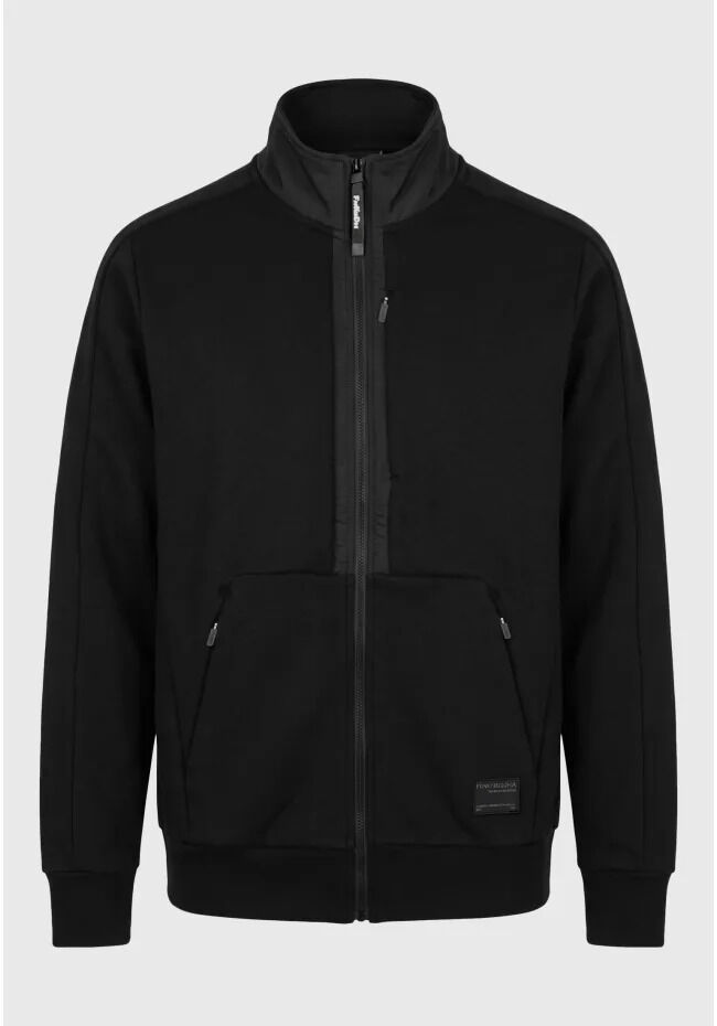 Funky Buddha Ανδρική ζακέτα φούτερ με όρθιο γιακά FBM014-082-06