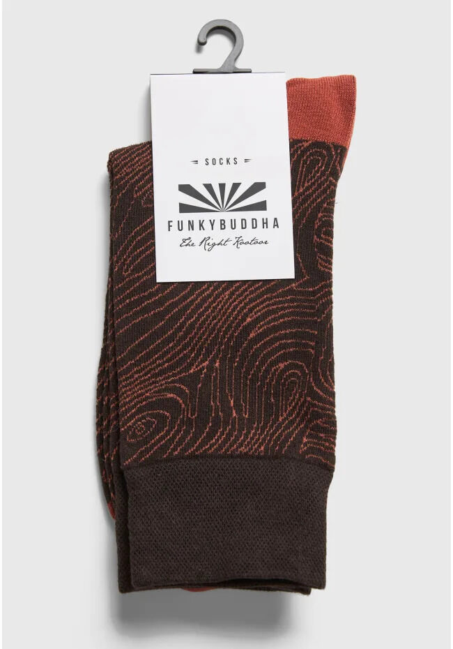 Funky Buddha Ανδρικές patterned κάλτσες FBM014-364-10