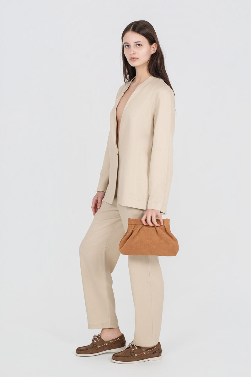 Philosophy Twill Linen Blazer JK88165