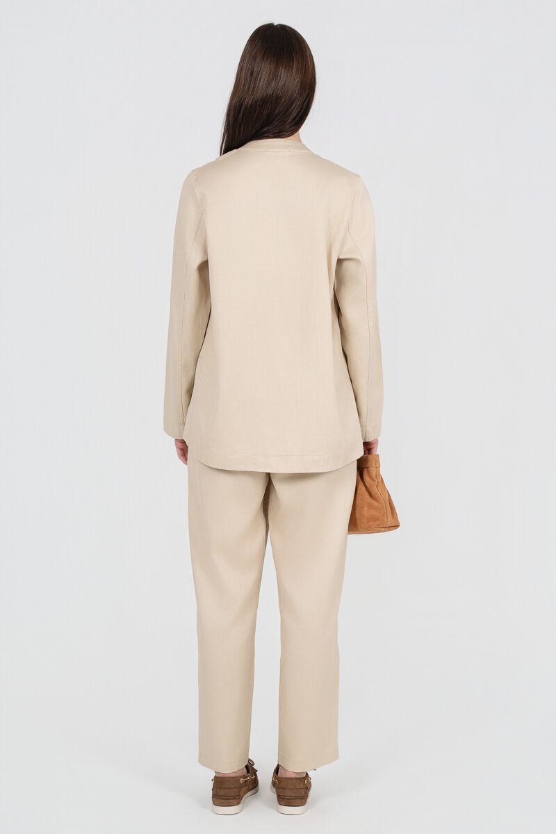 Philosophy Twill Linen Blazer JK88165