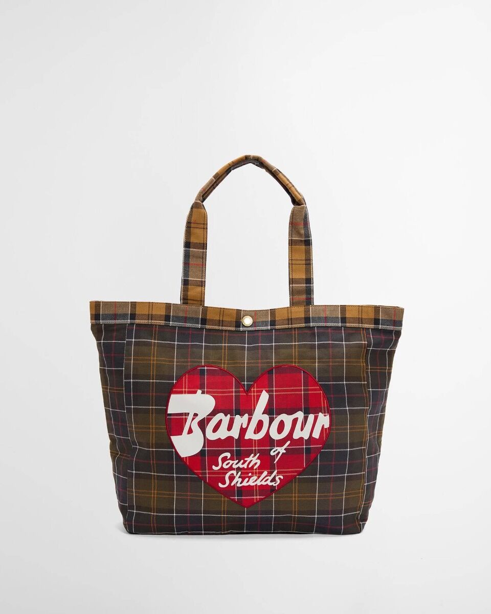 Barbour Heart Tote Bag LBA6559TN11 Mixed