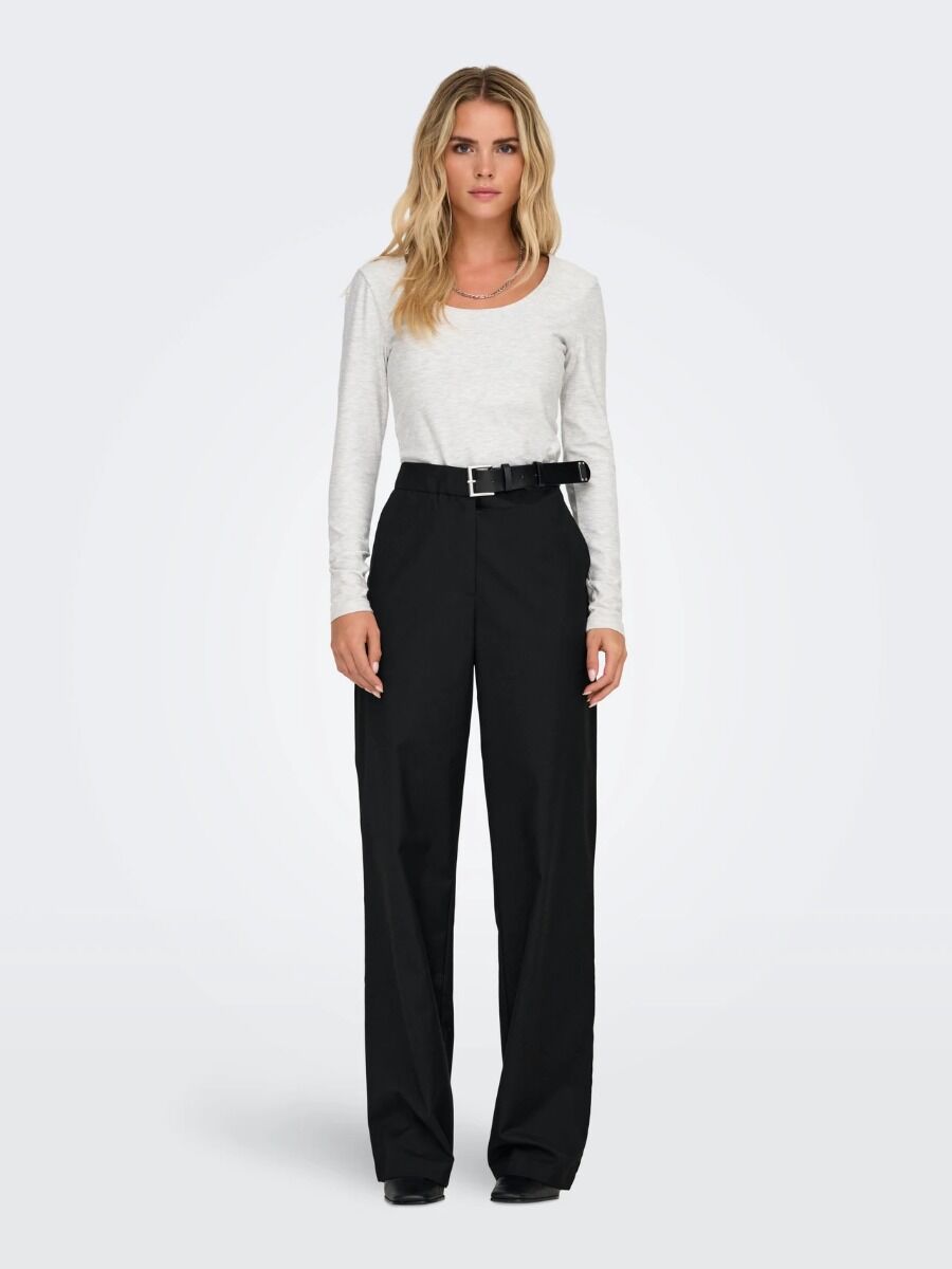 Only Frankie Γυναικείο High Waist Straight Fit Παντελόνι 15328176