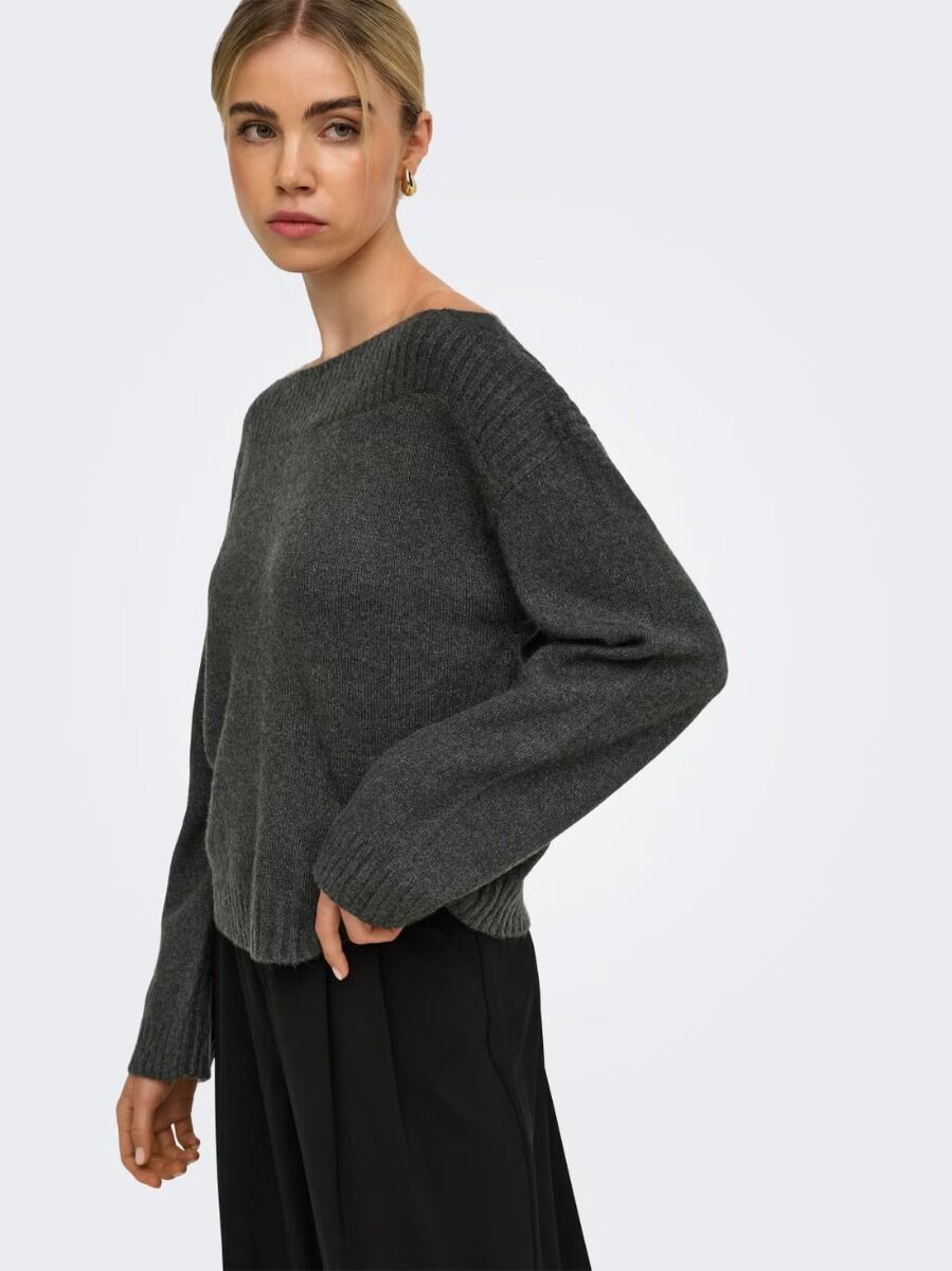 Only Katia Ls Boatneck Cc Knit 15374823