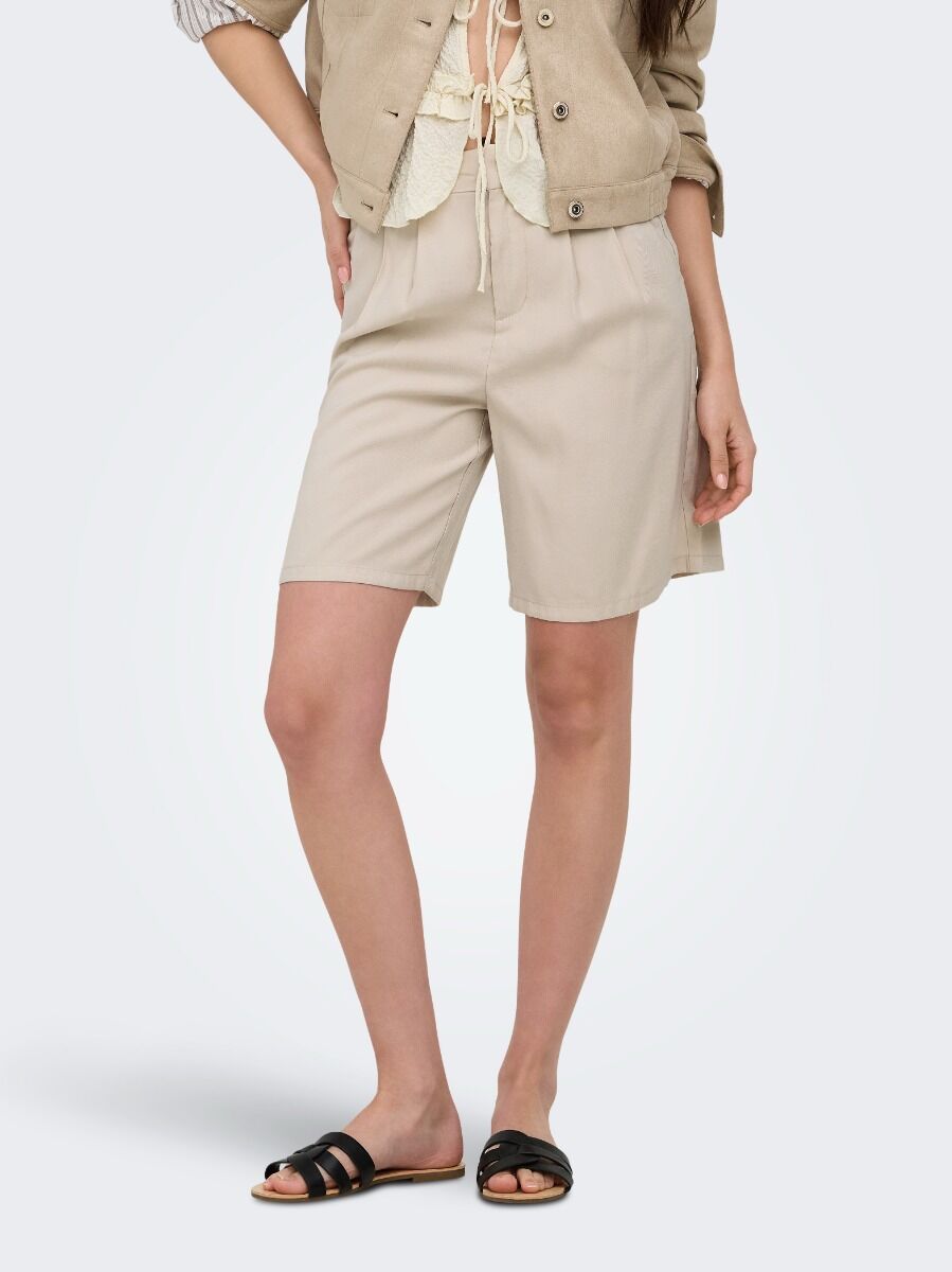 Only Laris Life Γυναικείο Bermuda Shorts 15364121 Μπέζ
