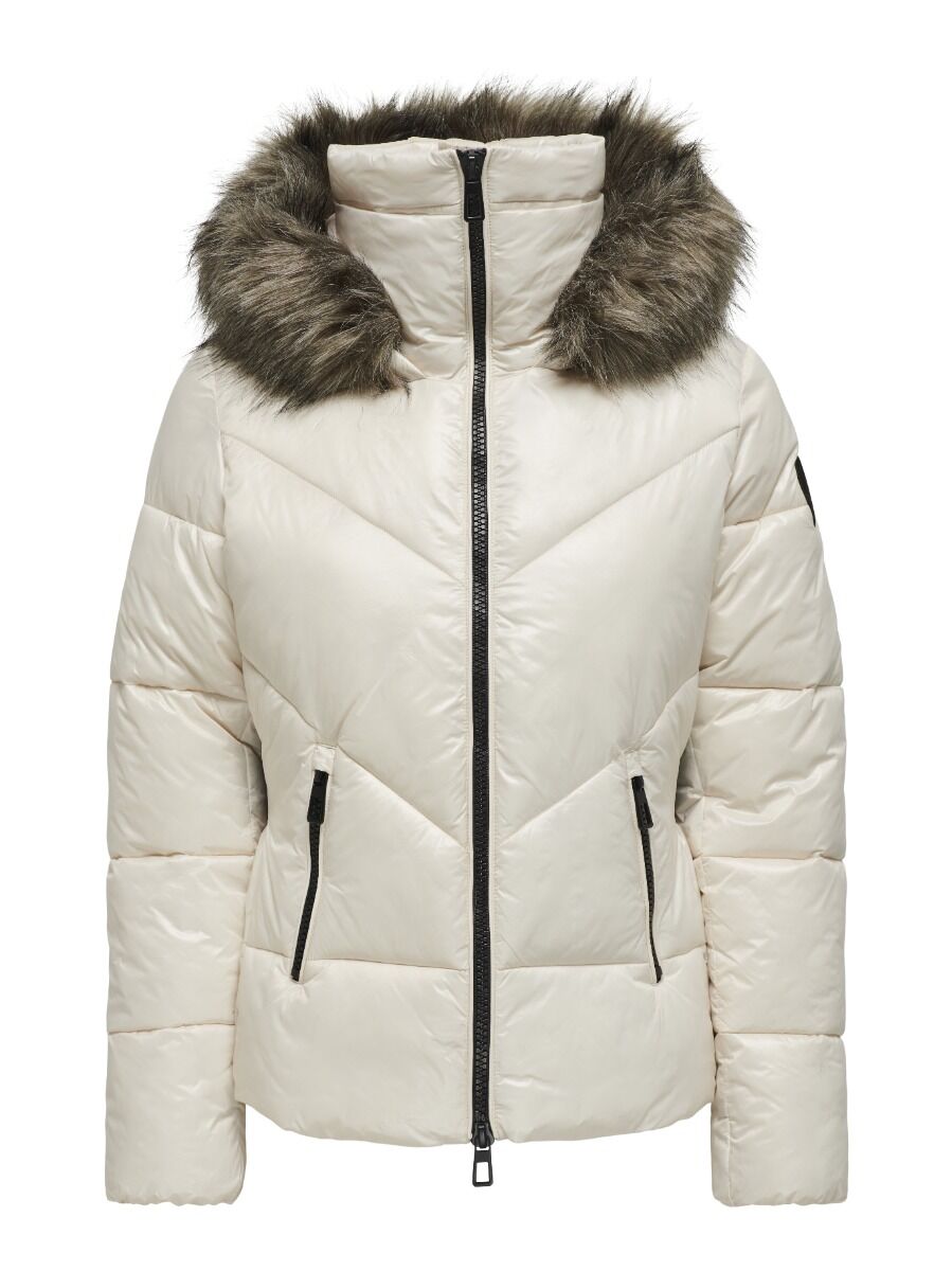 Only Hope Γυναικείο Puffer Μπουφάν με Κουκούλα 15322003