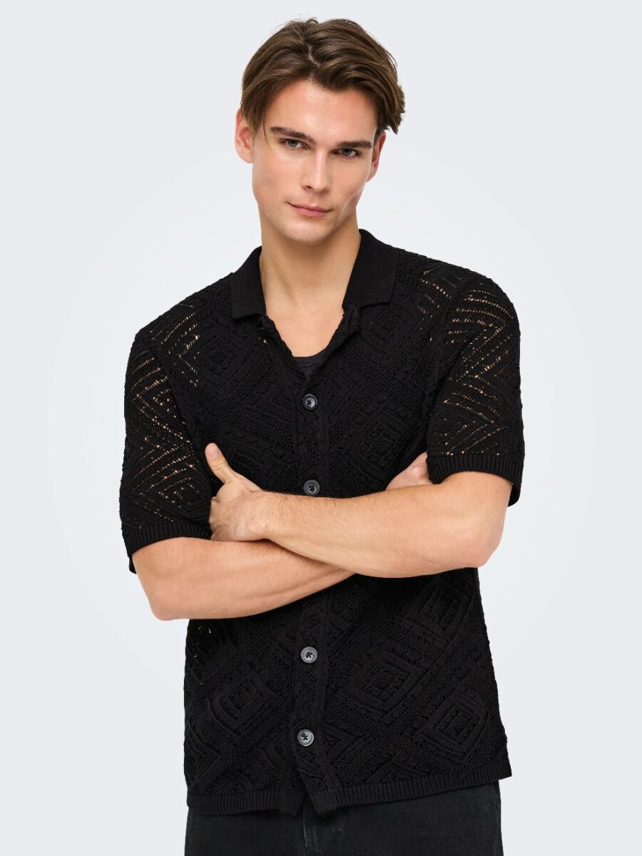Only and Sons Kolmar Ανδρικό Regular Koντομάνικο Πουκάμισο 22034030