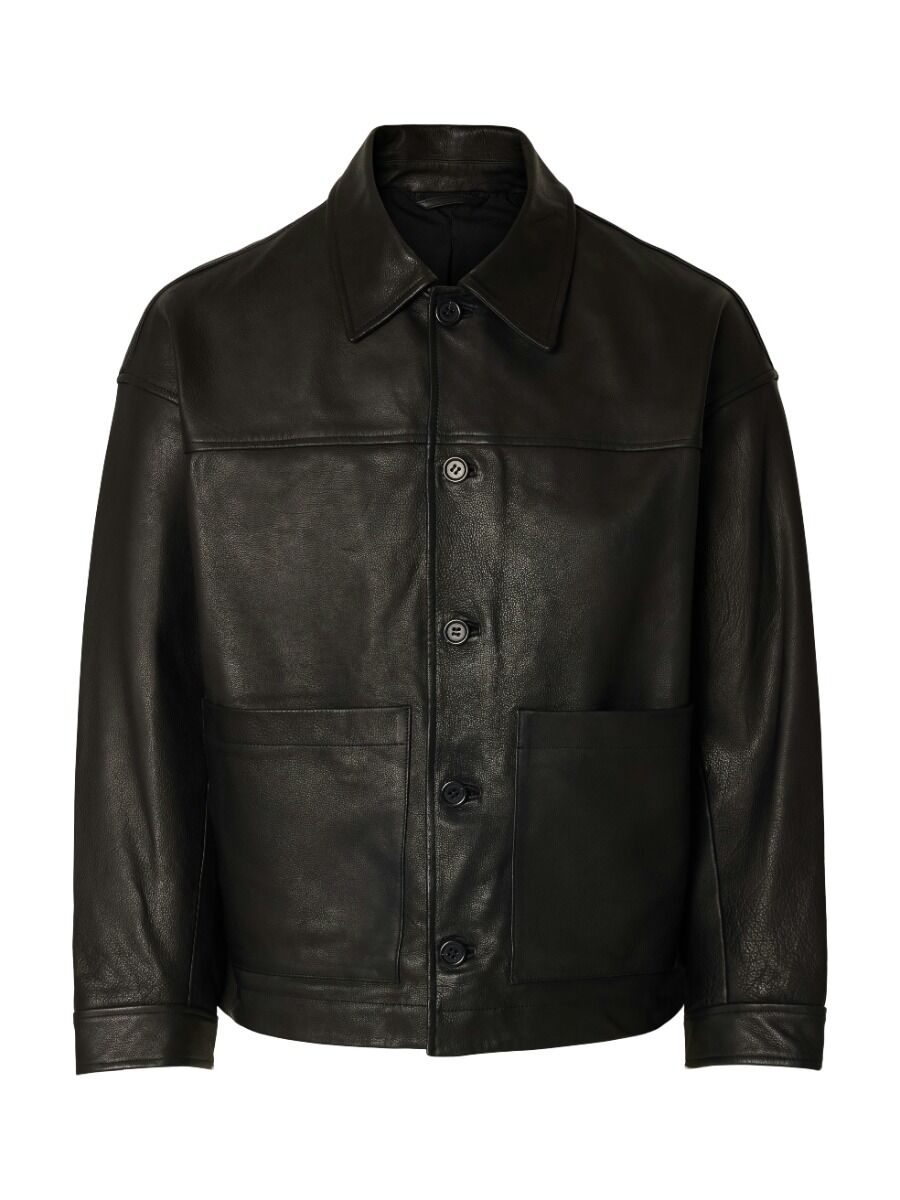 Selected Marc Ανδρικό Leather Jacket 16100985