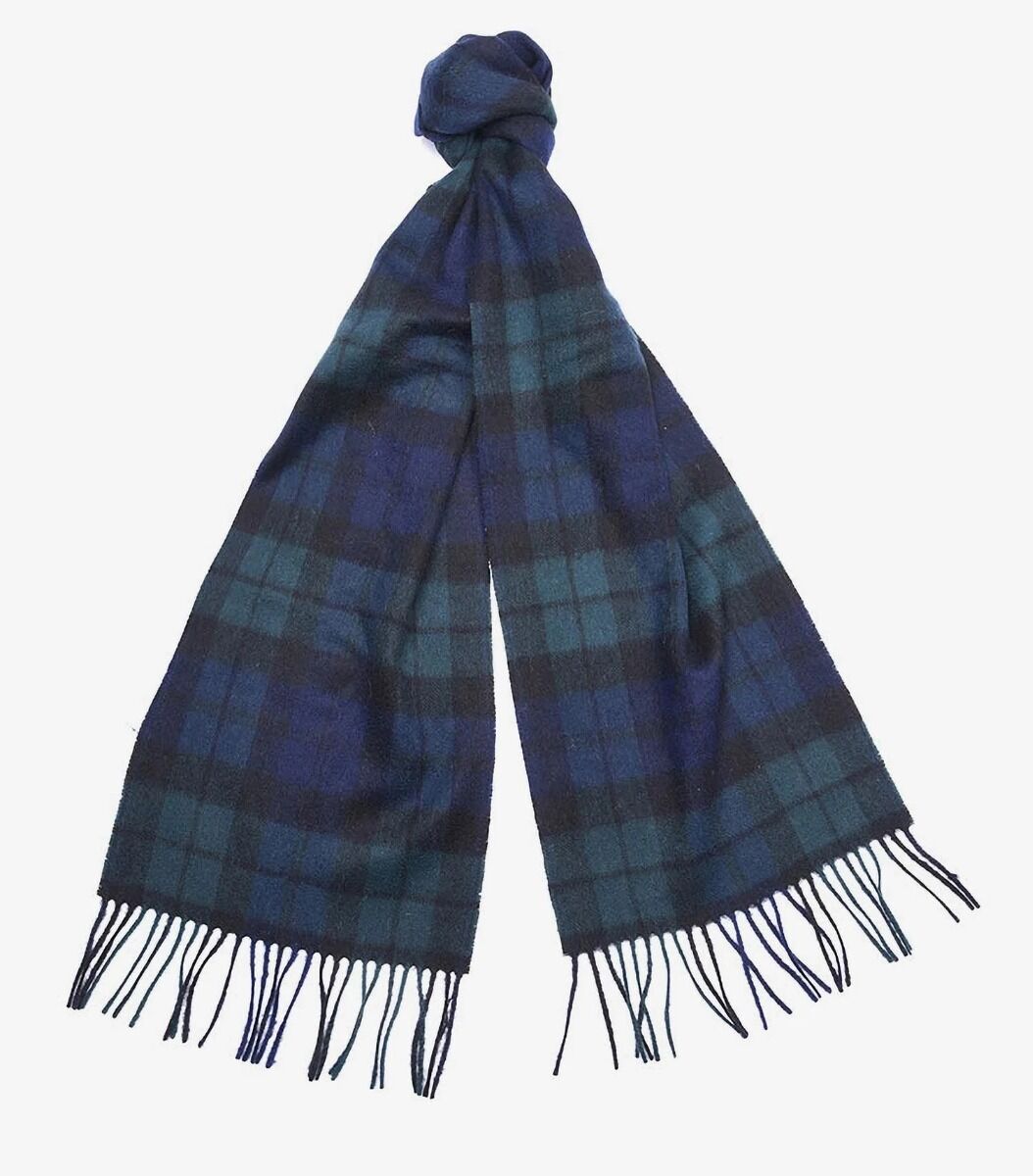 Barbour New Check Lambswool κασκόλ USC0137NY91