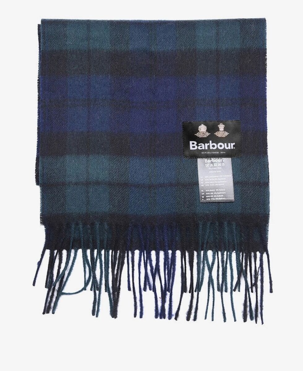 Barbour New Check Lambswool κασκόλ USC0137NY91