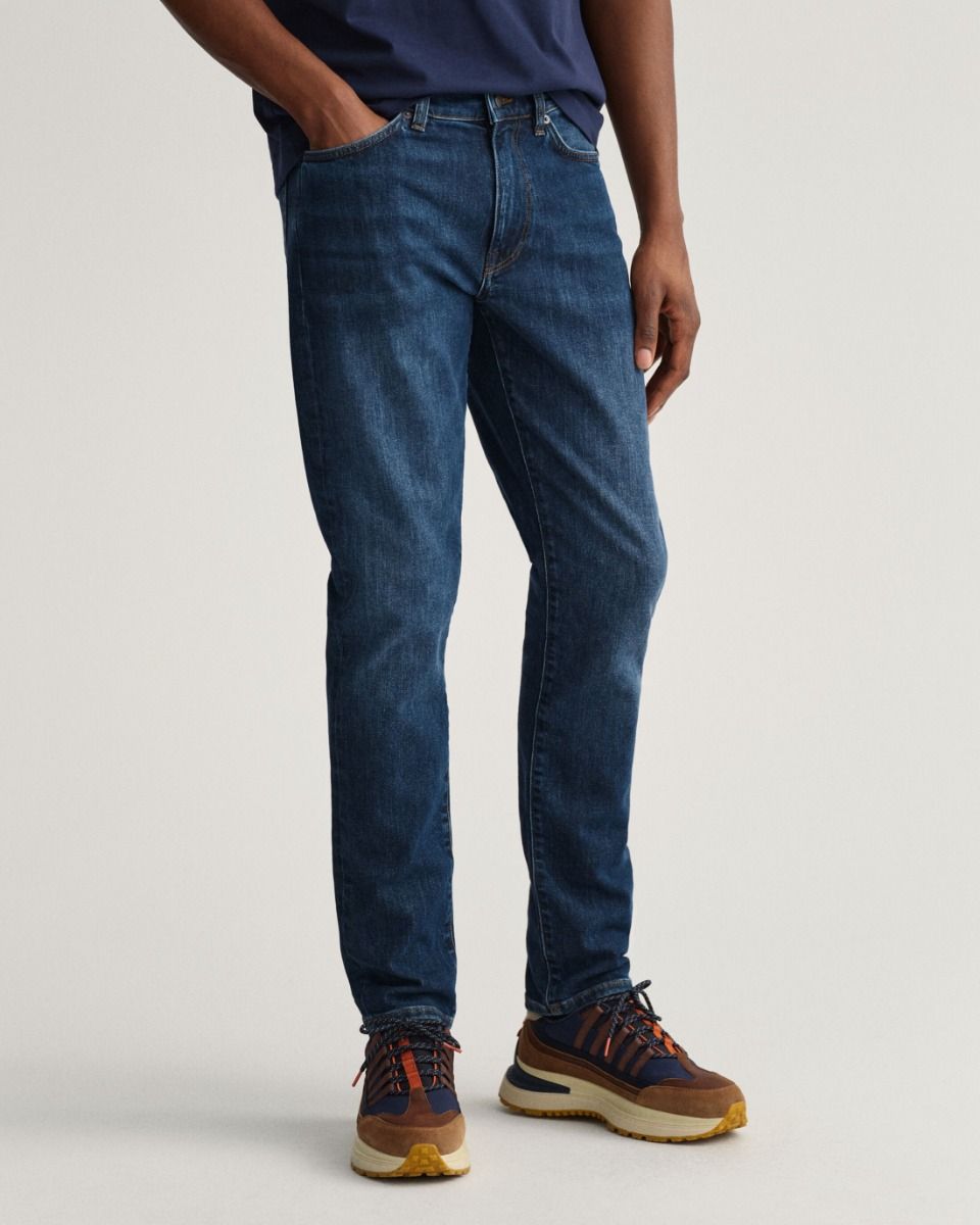 Gant Hayes Ανδρικό Slim Fit Jeans 1000308-961 Denim