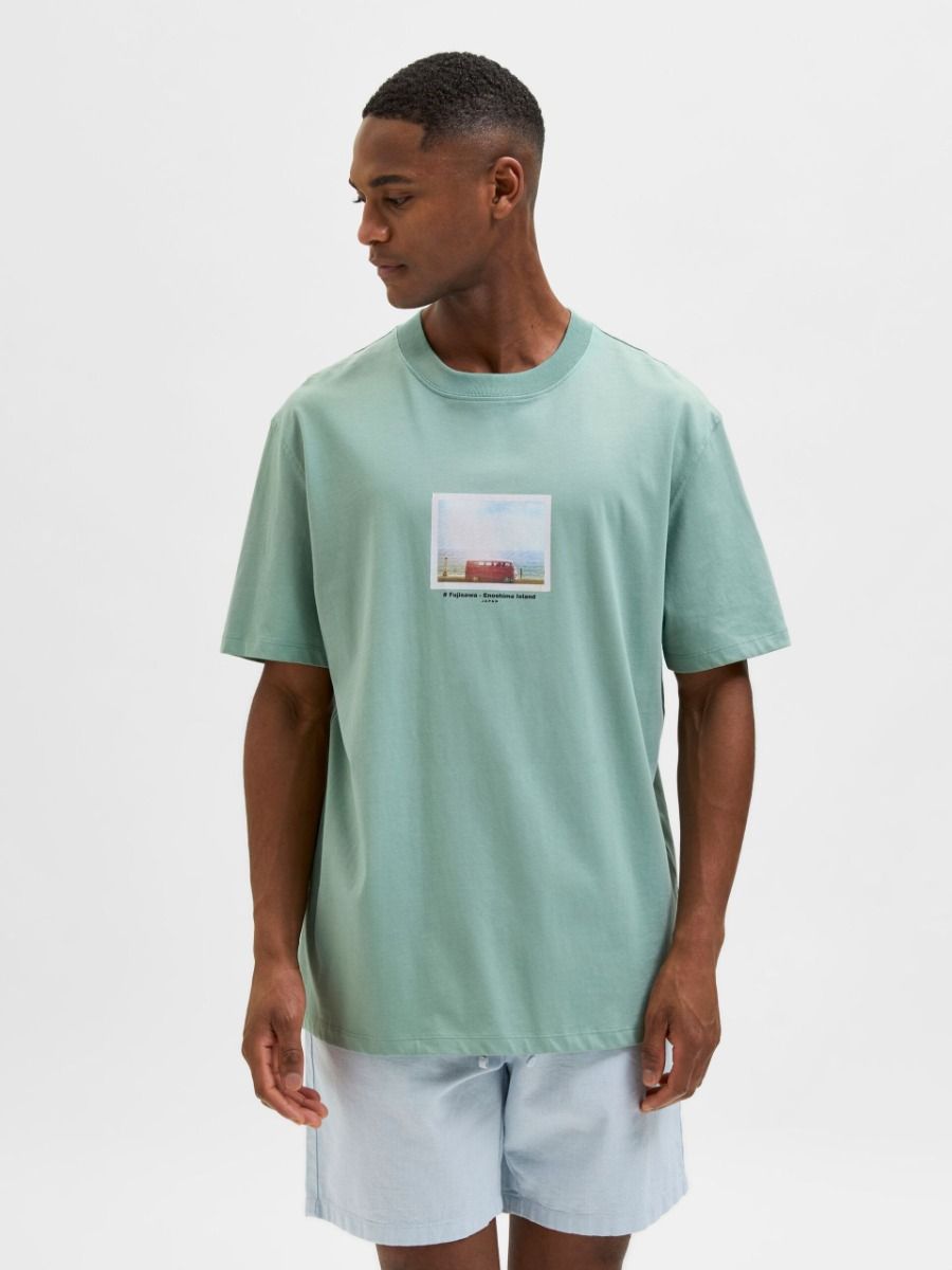Selected Ανδρικό Crewneck T-Shirt 16083430