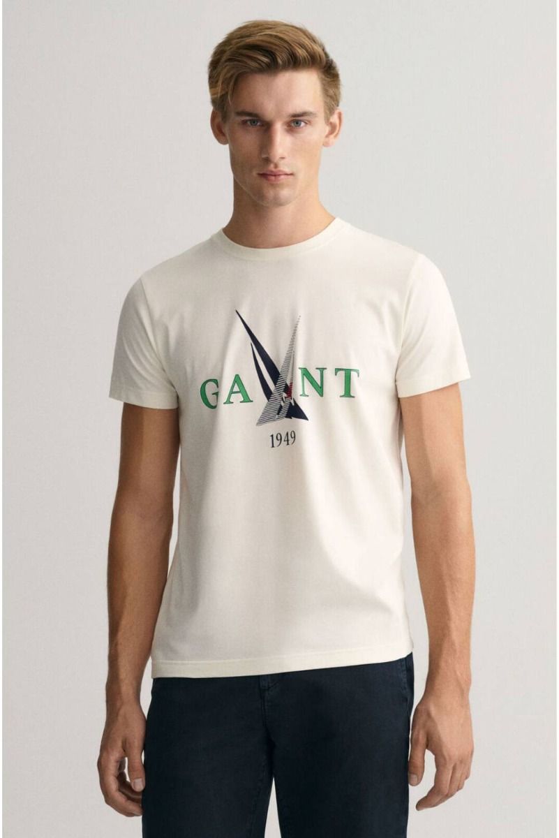 Gant Ανδρικό Sail Print T-Shirt 2003163-130