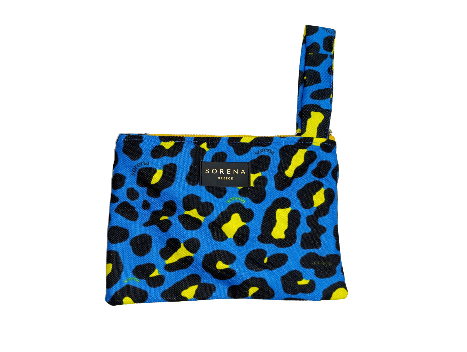 Sorena Blue Leopard Lucky Clutch Μπλέ