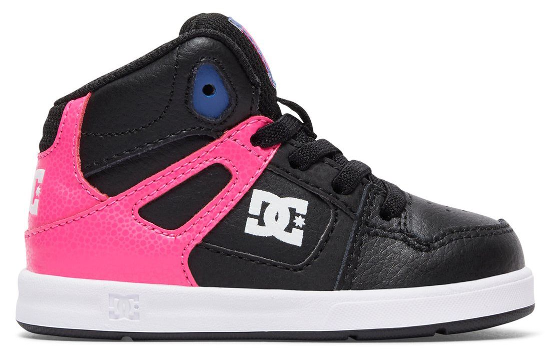 DC Παιδικά παπούτσια Rebound 320167 Μαύρο ADOS700026 Black Pink