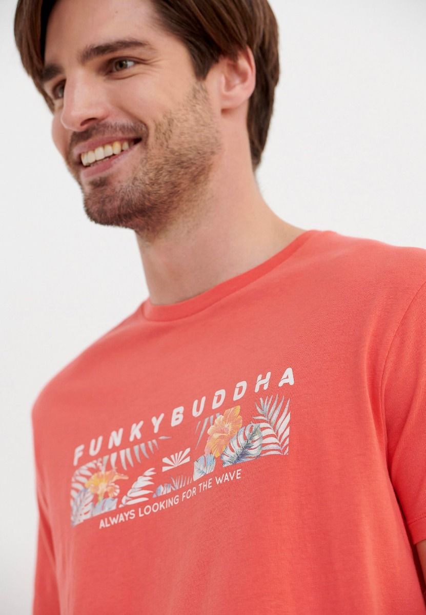 Funky Buddha Ανδρικό T-shirt FBM005-021-04