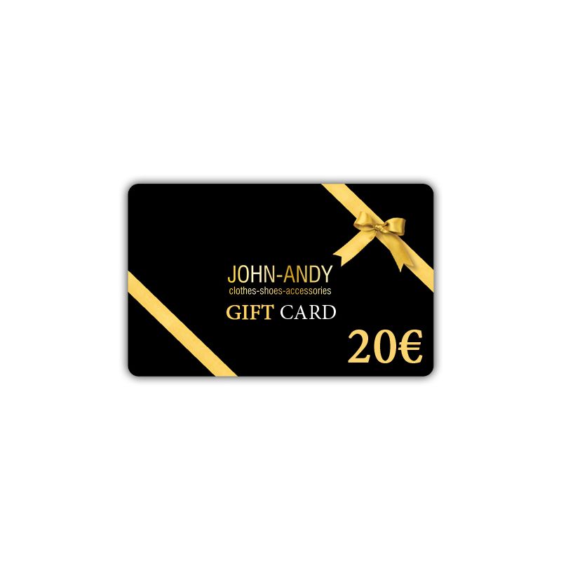JOHN-ANDY Δωροεπιταγή 20 Ευρώ ΑΝΔΡΑΣ>ΔΩΡΟΕΠΙΤΑΓΕΣ
