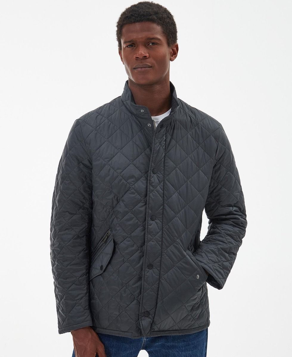 Barbour Ανδρικό Flyweight Chelsea Quilted Jacket MQU0007GY92 Σκούρο Γκρί ΑΝΔΡΑΣ>ΡΟΥΧΑ>ΜΠΟΥΦΑΝ-ΠΑΛΤΟ