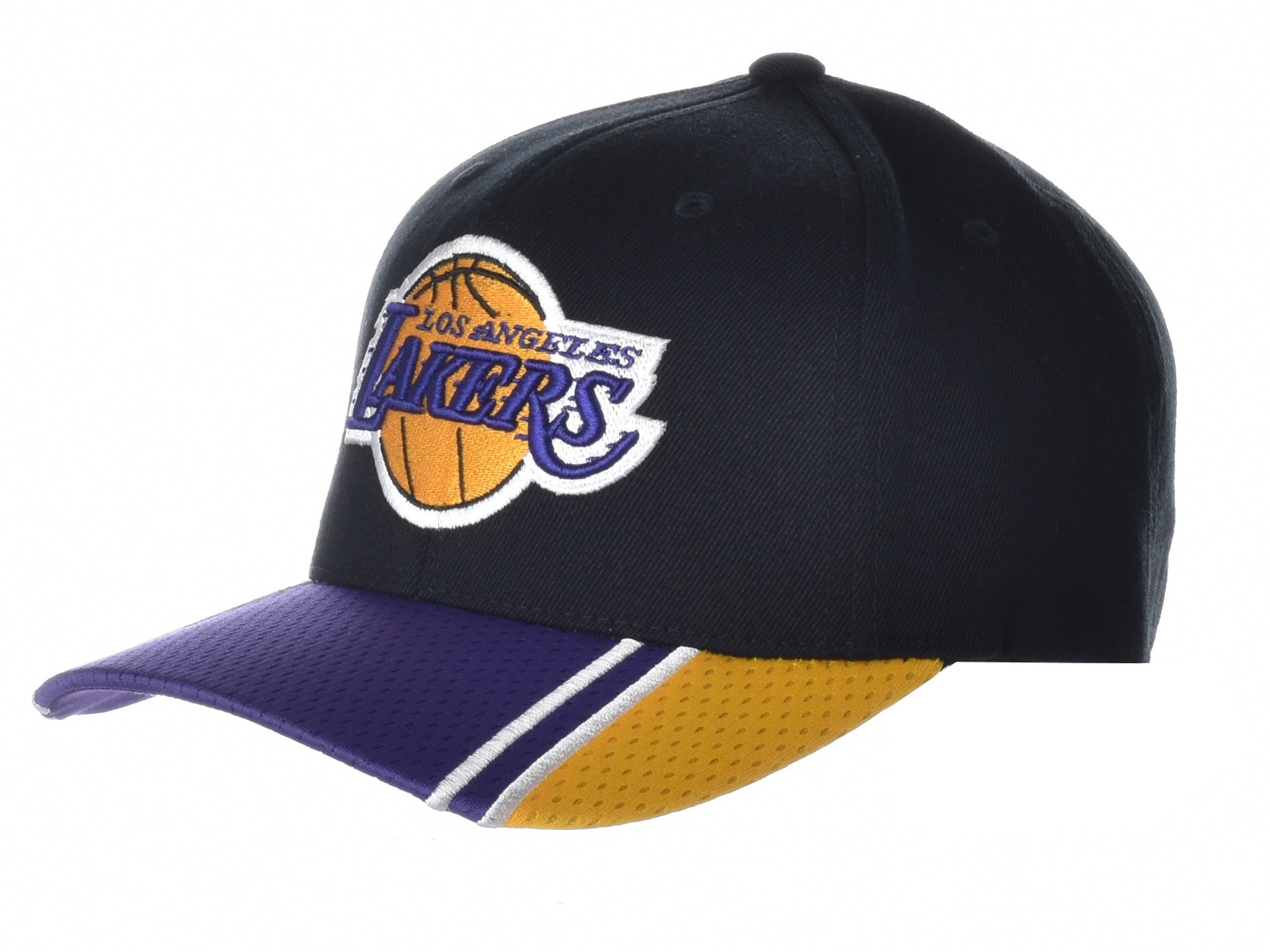 Mitchell & Ness - MN-NBA-FA064-LALAKE-BLKYEL Μώβ