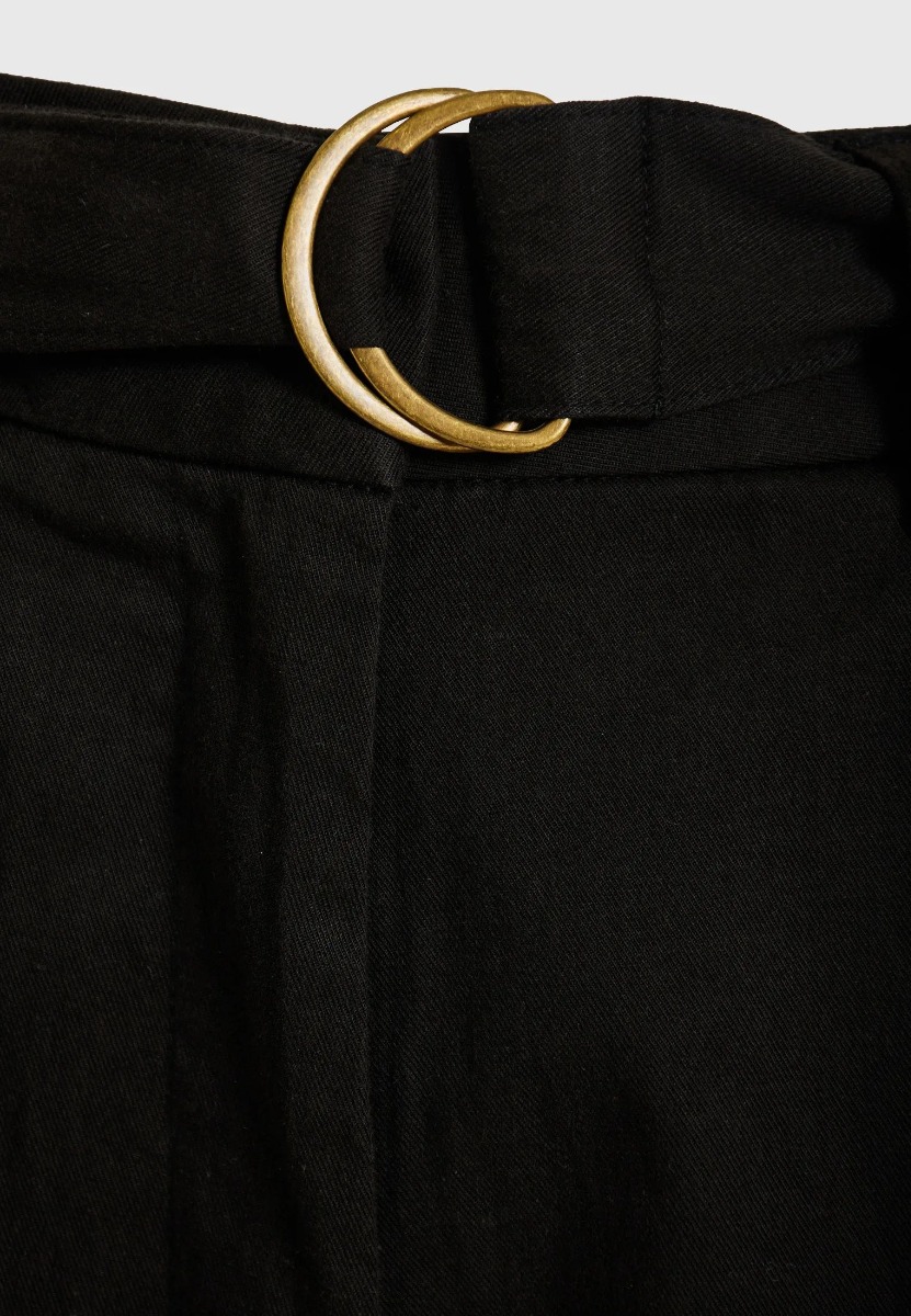 Funky Buddha Γυναικεία Βερμούδα FBL013-103-03 Μαύρο