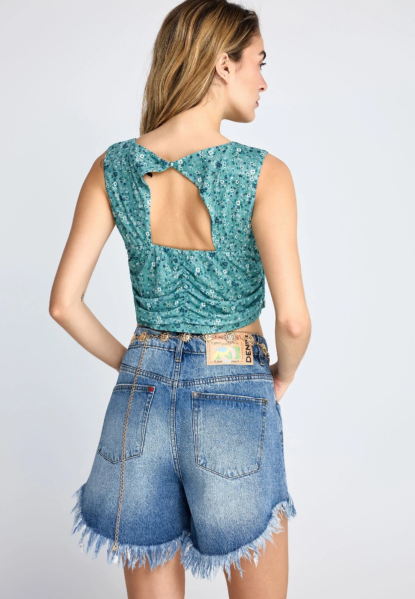 Women's Tops Funky Buddha Green