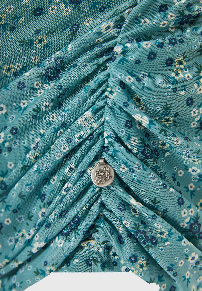 Women's Tops Funky Buddha Green