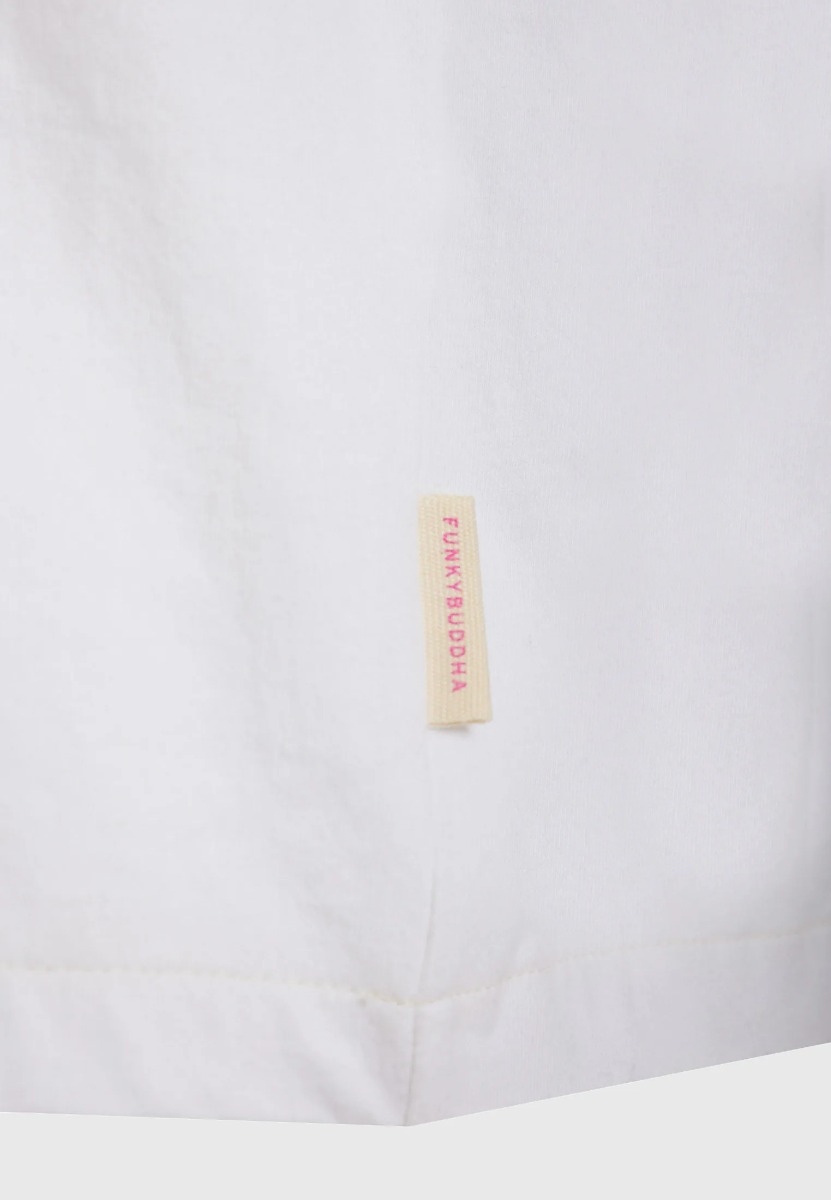 Women's Tops Funky Buddha White