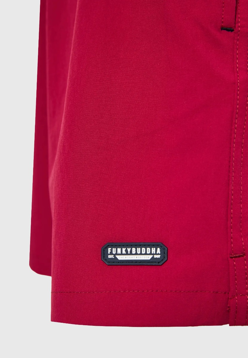 Funky Buddha Ανδρικό Μαγιό FBM011-001-16 Κόκκινο