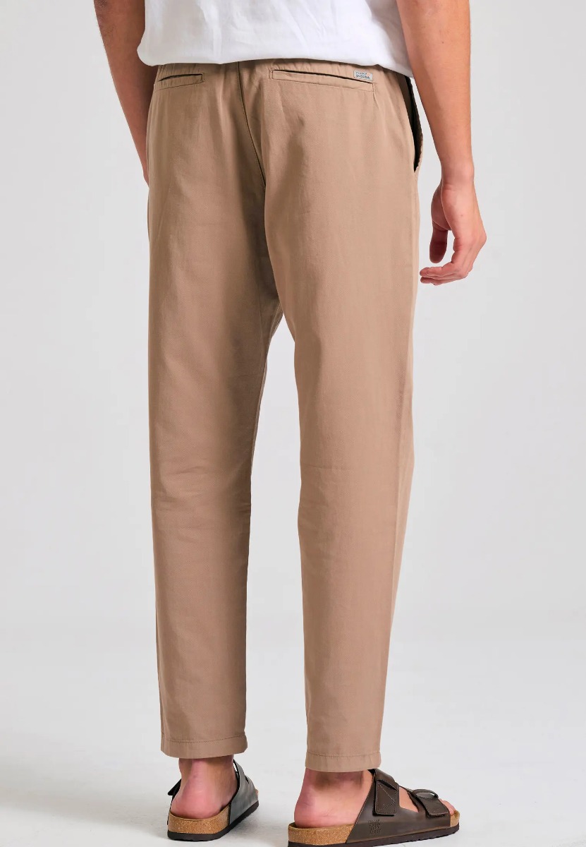 Funky Buddha Ανδρικό Comfort fit chino παντελόνι FBM011-014-02 Μπέζ