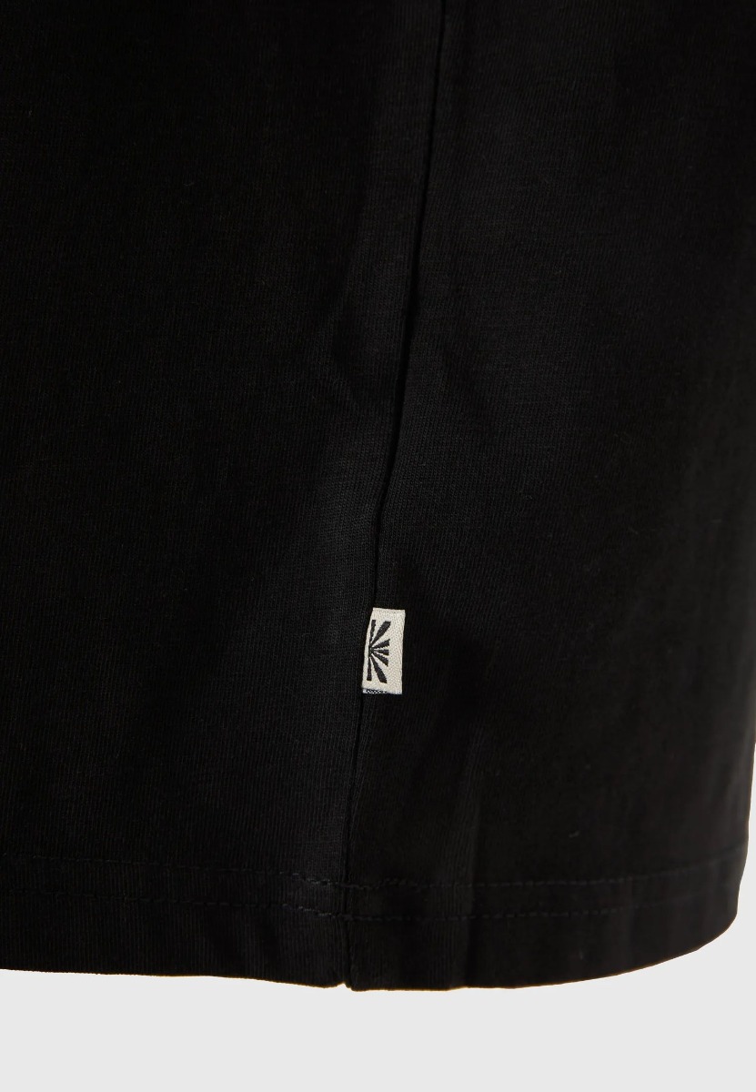 Funky Buddha Ανδρικό t-shirt με τύπωμα από βαμβάκι FBM013-011-04 Μαύρο